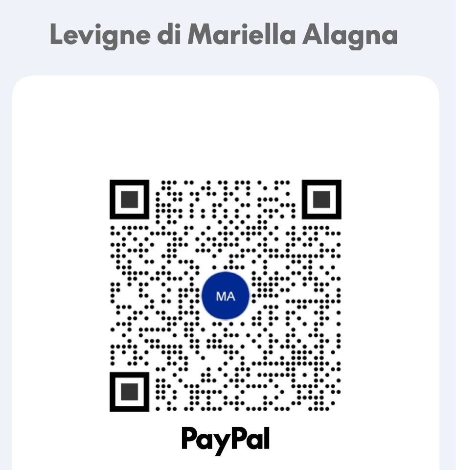 QR Code PayPal — Levigne di Mariella Alagna